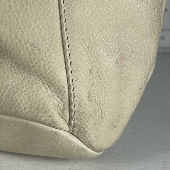 AMERICAN LEATHER Co Bone Smooth Leather Crossbody Handbag ALC2323S Hobo - Picture 5 of 15